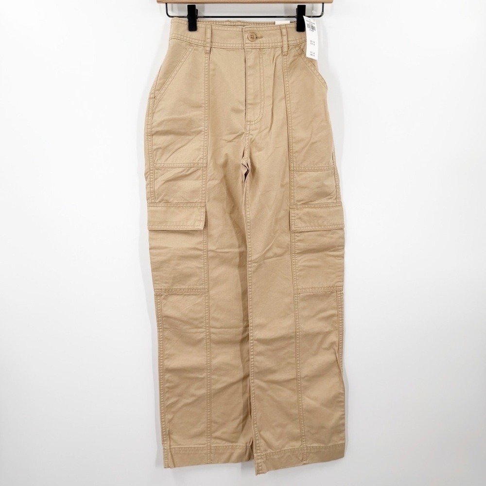 Abercrombie & Fitch High Rise Cargo Pants